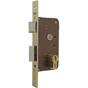Yale 600/60mm Latonado Wooden Door Lock - Reversible & Euro Cylinder Yale 600/60mm Latonado Wooden Door Lock - Reversible & Euro Cylinder