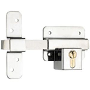 Yale Azbe cerradura de puerta - Cerrojo de seguridad - Tamaño pequeño - Para puertas izquierdas y derechas - Funciona con llave interior y exterior Yale Azbe cerradura de puerta - Cerrojo de seguridad - Tamaño pequeño - Para puertas izquierdas y derechas - Funciona con llave interior y exterior
