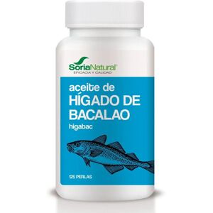 Soria Natural Higabac Lebertran 125 Weichkapseln - Immunsystem Soria Natural Higabac Lebertran 125 Weichkapseln - Immunsystem