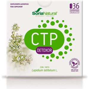 Soria Natural CTP Detoxor - Cell Detox Support - 36 Tablets Soria Natural CTP Detoxor - Cell Detox Support - 36 Tablets
