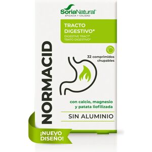 Soria Natural Normacid Cítricos - Suplemento digestivo, 32 tabletas Soria Natural Normacid Cítricos - Suplemento digestivo, 32 tabletas