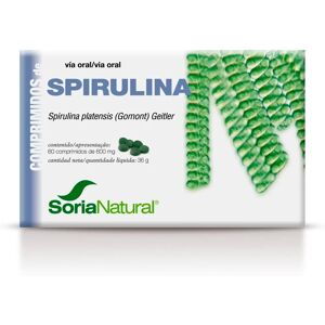 Soria Natural Spirulina - 600 mg - 60 tablets Soria Natural Spirulina - 600 mg - 60 tablets