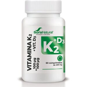 Soria Natural D3 + K2 Sustained Release - Vitamins & Minerals Soria Natural D3 + K2 Sustained Release - Vitamins & Minerals