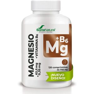 Soria Natural Magnesium + Vitamin B6 - Sustained Release - 120 Tablets Soria Natural Magnesium + Vitamin B6 - Sustained Release - 120 Tablets
