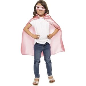 RUBIE'S Roze Superhelden-Kostuums voor Kinderen met Cape & Masker RUBIE'S Roze Superhelden-Kostuums voor Kinderen met Cape & Masker