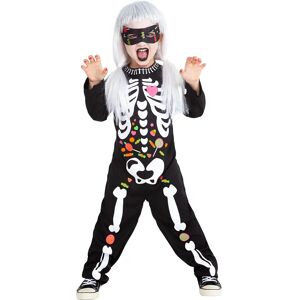 Disfraz de Dulces de Esqueleto para Niños - Unisex 8-10 años Disfraz de Dulces de Esqueleto para Niños - Unisex 8-10 años