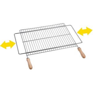 Parrilla Extensible de Acero Inoxidable Sauvic - 60x40 cm Parrilla Extensible de Acero Inoxidable Sauvic - 60x40 cm