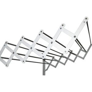 Sauvic 89755 - Clothes Drying Rack - White - Extendable, 10 Rods, 80cm Sauvic 89755 - Clothes Drying Rack - White - Extendable, 10 Rods, 80cm