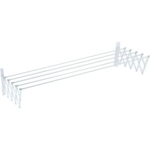 Stendibiancheria estensibile Sauvic 140cm - Da parete, Resistente alle intemperie Stendibiancheria estensibile Sauvic 140cm - Da parete, Resistente alle intemperie
