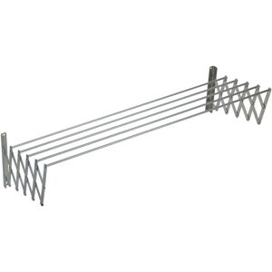 Sauvic 90827 Extendable Aluminium Clothesline - Clothesline, Aluminum, 90 cm, Rust-Free, Durable Sauvic 90827 Extendable Aluminium Clothesline - Clothesline, Aluminum, 90 cm, Rust-Free, Durable