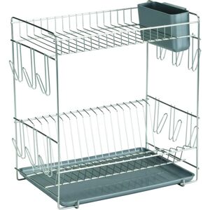 Estante de Platos de Acero Inoxidable Sauvic Modelo 90980 - 18 Platos Estante de Platos de Acero Inoxidable Sauvic Modelo 90980 - 18 Platos