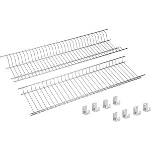 Fplus Mibricotienda Graticciato in Acciaio Inox per Piatti - Asciugapiatti Fplus Mibricotienda Graticciato in Acciaio Inox per Piatti - Asciugapiatti