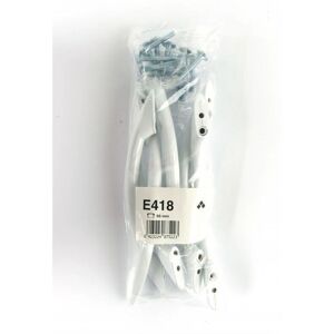 REI - Lot de 6 poignées 96 mm Plastique Brillant - Publicité REI - Lot de 6 poignées 96 mm Plastique Brillant - Publicité