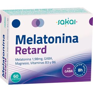 Sakai Melatonina - Ayuda a Dormir 60 Comprimidos Sakai Melatonina - Ayuda a Dormir 60 Comprimidos
