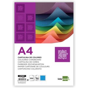 Liderpapel CT07 art paper - 100 sheets, 180 g/m² - A4 - Blue Liderpapel CT07 art paper - 100 sheets, 180 g/m² - A4 - Blue