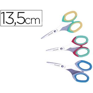 Tesoura Liderpapel Com Pegada Macia - 14cm Tesoura Liderpapel Com Pegada Macia - 14cm