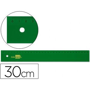 Liderpapel - RG02 - 300 mm - Acrilico Verde - Righello Liderpapel - RG02 - 300 mm - Acrilico Verde - Righello