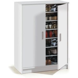 Altri Norwalk Zapatero - 6 Estantes - Blanco - 75x36x101 cm Altri Norwalk Zapatero - 6 Estantes - Blanco - 75x36x101 cm