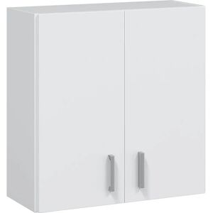 Armario de almacenamiento colgante Altri - 2 puertas, blanco, 59x27x60 cm Armario de almacenamiento colgante Altri - 2 puertas, blanco, 59x27x60 cm