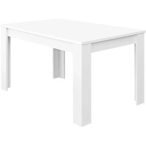 Table à Manger Extensible Kendra - 140-190cm, Blanc - Publicité Table à Manger Extensible Kendra - 140-190cm, Blanc - Publicité