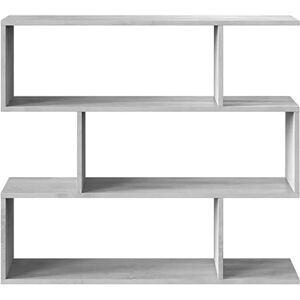 Libreria Hampton ALTRI - Mobili moderno con 3 ripiani - Cemento Grigio Libreria Hampton ALTRI - Mobili moderno con 3 ripiani - Cemento Grigio