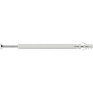 Ancoraggio in nylon per pareti - 10x160mm - Con vite a testa svasata - Sistema di fissaggio Ancoraggio in nylon per pareti - 10x160mm - Con vite a testa svasata - Sistema di fissaggio