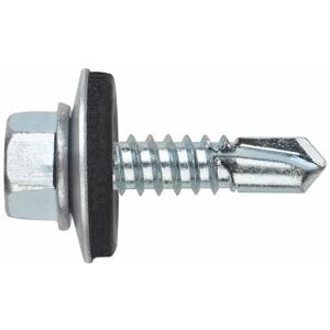 Parafusos sextavados Index - 5,5x22 mm - Zincados - Telhado Parafusos sextavados Index - 5,5x22 mm - Zincados - Telhado