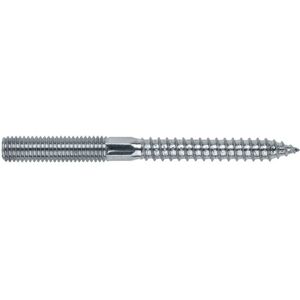 Index M8 x 70 mm Doppelgewindeschraube Zinkbeschichtet - Baubefestigung Index M8 x 70 mm Doppelgewindeschraube Zinkbeschichtet - Baubefestigung