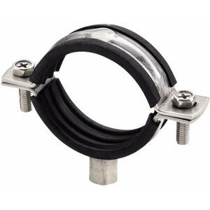 Morsetto tubo rinforzato e insonorizzato - 18-160mm - Acciaio inossidabile Morsetto tubo rinforzato e insonorizzato - 18-160mm - Acciaio inossidabile