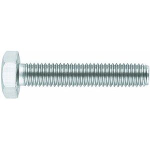 Tornillo M8 x 100 mm de cabeza hexagonal - Acero, Zincado Tornillo M8 x 100 mm de cabeza hexagonal - Acero, Zincado