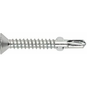Zinc-coated Self-drilling Screws - 10.8x65mm - Pack of 500 Zinc-coated Self-drilling Screws - 10.8x65mm - Pack of 500