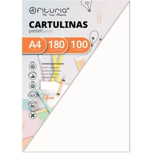OFITURIA Carton Blanc A4 - 100 Feuilles - Publicité OFITURIA Carton Blanc A4 - 100 Feuilles - Publicité