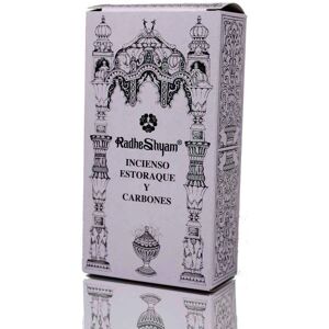 Incienso Estoraque Radhe Shyam Sitarama - Conjunto de Ritual y Carbón Incienso Estoraque Radhe Shyam Sitarama - Conjunto de Ritual y Carbón