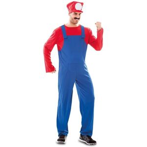 Déguisement Homme Plombier Rouge DISFRAZZES - Costumes - Publicité Déguisement Homme Plombier Rouge DISFRAZZES - Costumes - Publicité