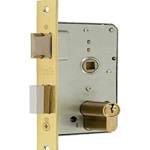 Serratura monopunto in ottone MCM - Tipo di mortise Serratura monopunto in ottone MCM - Tipo di mortise
