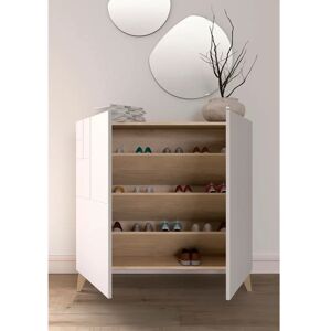 Herdasa Bergen 512 Zapatero Blanco - Almacenamiento de zapatos Herdasa Bergen 512 Zapatero Blanco - Almacenamiento de zapatos