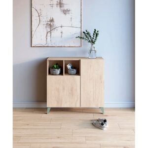 Herdasa Zapatero Oslo Roble Verde - Mueble de zapatos Herdasa Zapatero Oslo Roble Verde - Mueble de zapatos