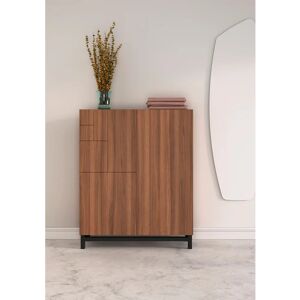 Zapatero HERDASA Volda Nogal - Mueble para entrada y almacenamiento Zapatero HERDASA Volda Nogal - Mueble para entrada y almacenamiento