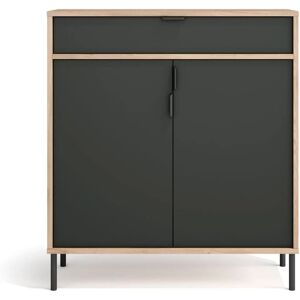 Mueble zapatero Herdasa - Modelo Alice con puertas grises Mueble zapatero Herdasa - Modelo Alice con puertas grises