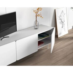 Herdasa Modelo 618-4 - Mueble de TV - Diseño minimalista con líneas curvas Herdasa Modelo 618-4 - Mueble de TV - Diseño minimalista con líneas curvas
