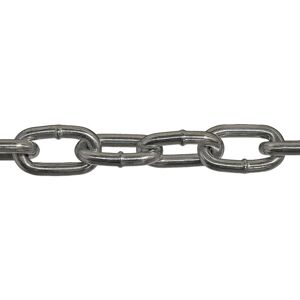 Cadena galvanizada Orework - 6 mm - 25 kg - DIN 5685 Cadena galvanizada Orework - 6 mm - 25 kg - DIN 5685
