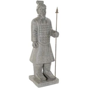 Figurine décorative DKD Home Decor Fibres de Verre Guerrier Oriental - Décorative - Publicité Figurine décorative DKD Home Decor Fibres de Verre Guerrier Oriental - Décorative - Publicité