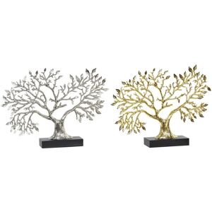 DKD Home Decor Resin Tree Figurines - 2 Pcs - 29x5.5x21cm DKD Home Decor Resin Tree Figurines - 2 Pcs - 29x5.5x21cm