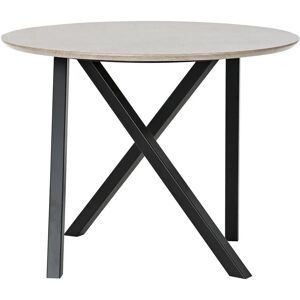 DKD Home Decor Hellbraun Kreisförmiger Beistelltisch - Beistelltisch DKD Home Decor Hellbraun Kreisförmiger Beistelltisch - Beistelltisch
