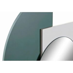 DKD Home Decor Wall Mirror - 2pcs Modern Circular MDF Glass Blue White Red Turquoise DKD Home Decor Wall Mirror - 2pcs Modern Circular MDF Glass Blue White Red Turquoise