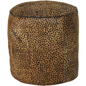 Fijalo Meti MB185304 - Fotpall Läder Leopard Kolonial Fijalo Meti MB185304 - Fotpall Läder Leopard Kolonial