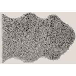 DKD Home Decor Grey With Hair Carpet - Rectangular 60x90cm DKD Home Decor Grey With Hair Carpet - Rectangular 60x90cm