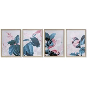 DKD Home Decor Tropisch Blad Wandkunst - Schilderijen Set DKD Home Decor Tropisch Blad Wandkunst - Schilderijen Set