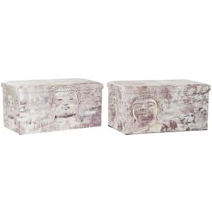 DKD Home Decor Beige Boeddha Polyurethaan Opbergdoos - Opbergdoos DKD Home Decor Beige Boeddha Polyurethaan Opbergdoos - Opbergdoos