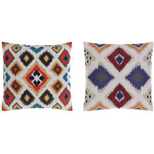 DKD HOME DECOR Cuscino Esterno - Poliestere, 2 pezzi, 45x10x45 cm DKD HOME DECOR Cuscino Esterno - Poliestere, 2 pezzi, 45x10x45 cm
